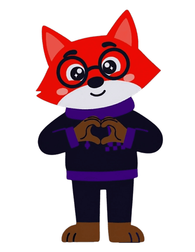 Felix with Heart Hands